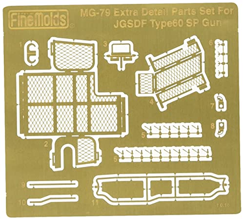 Fusil sans recul 106 mm en photodécoupe MG79 d'une finesse absolue 1/35