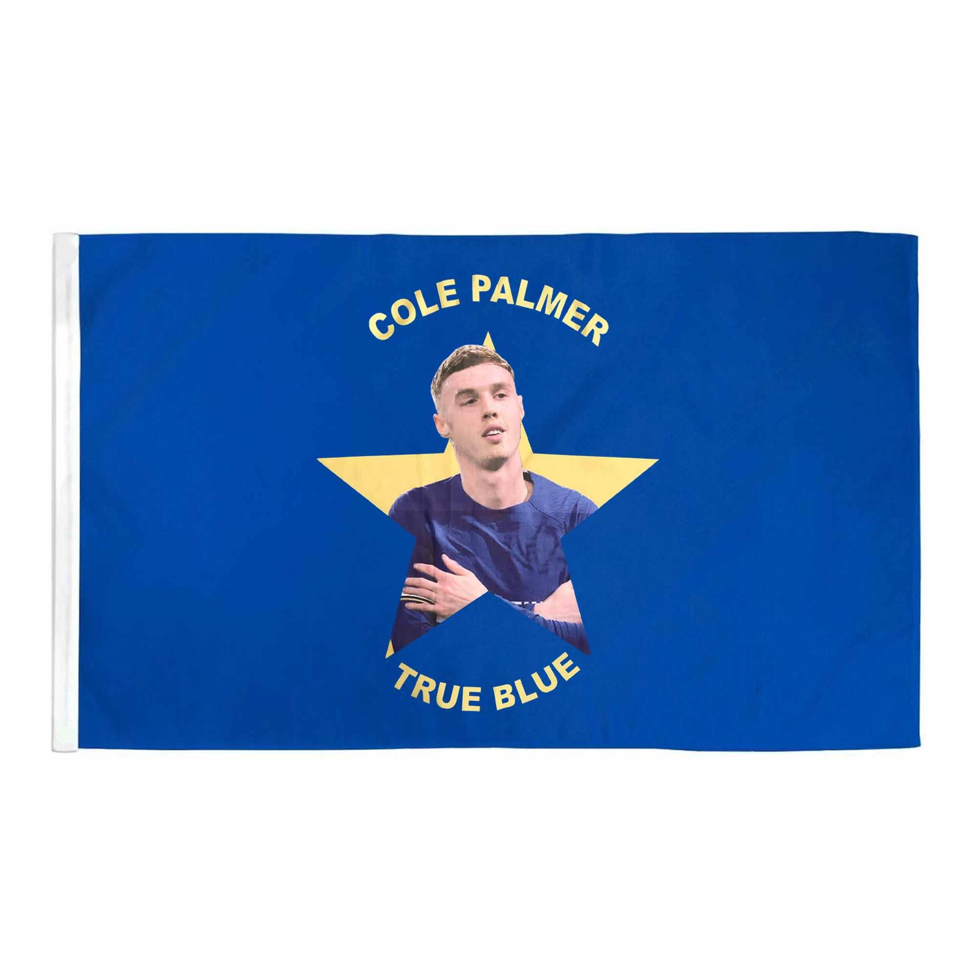 GIFTS 4 ALL Giant Cole Palmer Banner Flag, Cole 'Cold' Palmer Blues Striker Flag, Cole Palmer Football Fans Flag