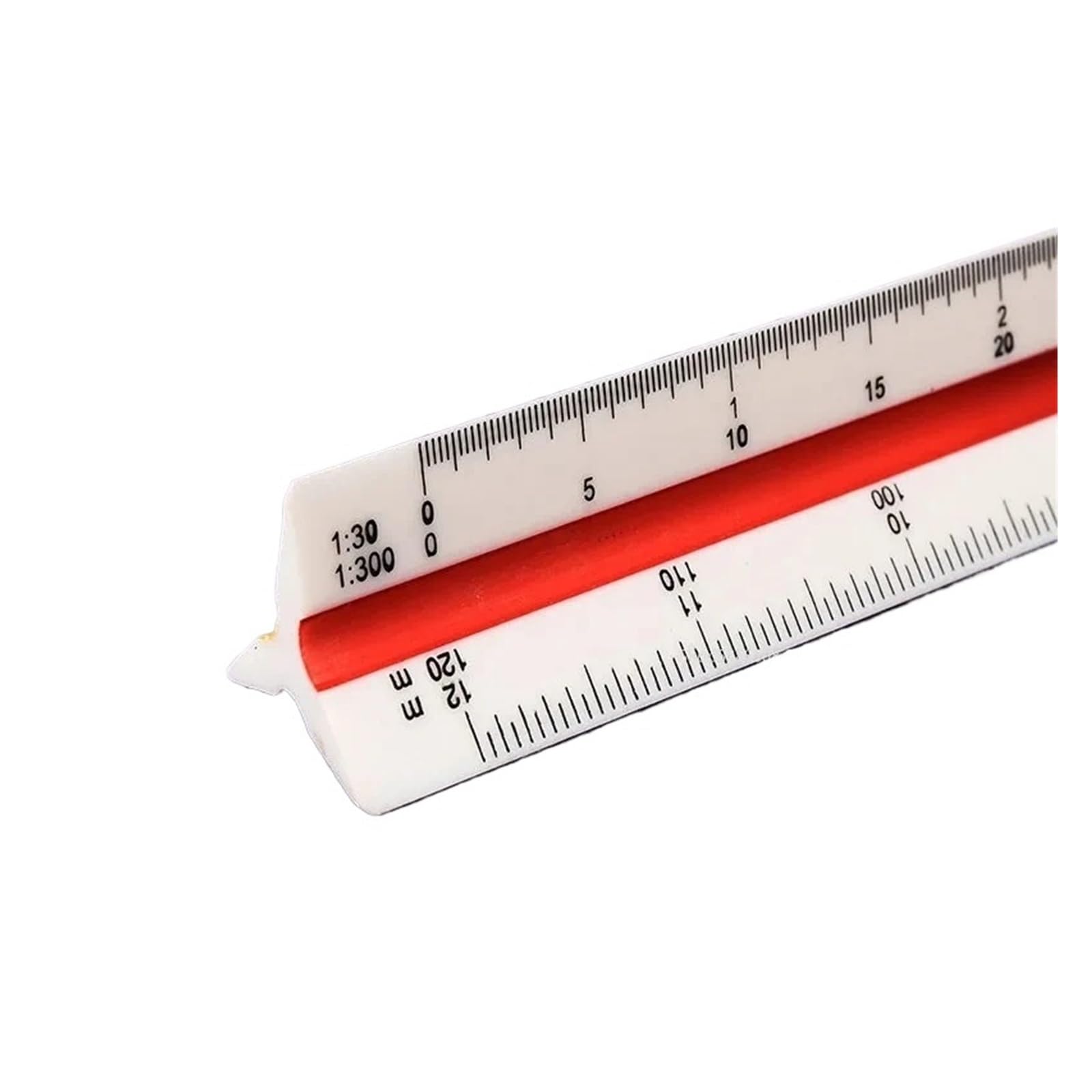 Architectural Scale Ruler Trigonometric Scale Ruler Triangular Size Ratio Multiple Choice Multi-Drawing for Graphic Interior Design(Multi-function)