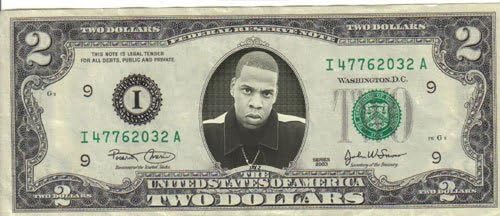 Jay Z $2 Mint! Rare! $1