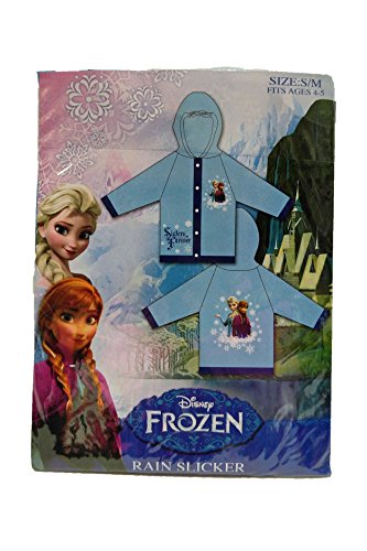Disney Frozen Children's Rain Slicker in S/M Blue2