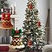 DIY Crochet Christmas Bell Ornament Kit,Hand-Woven Decorations,Christmas Decoration Hanging Ornaments,Hand-Woven Ornaments (Blue)
