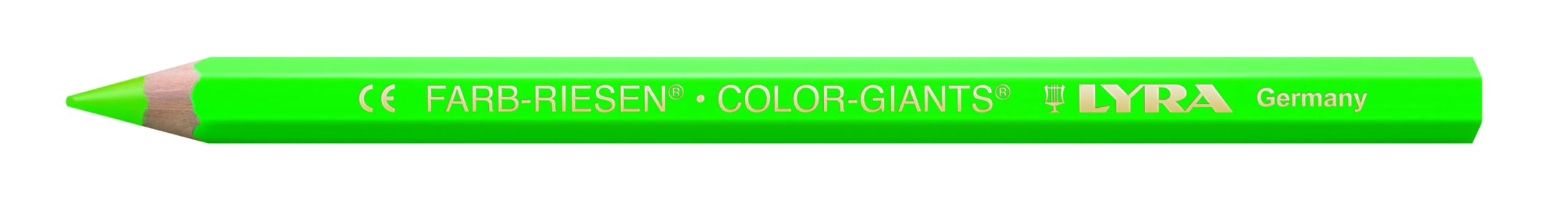 Lyra de couleur géants Crayon, Couleur Assortis Verni 96 Farbstifte