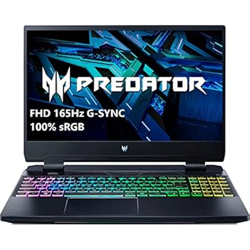 Notebook Acer Predator Helios 300 15,6", tela FHD IPS 165Hz Intel 14 núcleos i7-12700H 12ª geração GeForce RTX 3060, retroiluminação RGB, USB-C, Thunderbolt 4, HDMI 2.1 (RAM 32 GB | SSD PCle 1 TB)