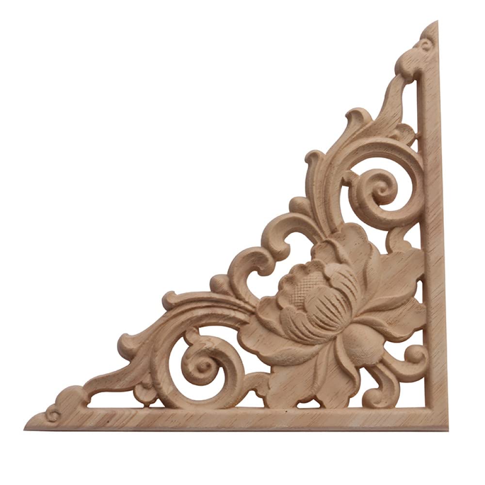 Applique en bois moulures en bois non peint pour personnaliser un mobilier trop simple A26