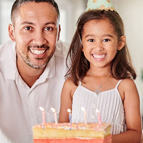 Iefil-Gifts-for-Daughter-from-Dad-925-Sterling-Silver-Heart-Pendant-Initial-Necklace-Daughter-Gifts-from-Dad-Christmas-Birthday-Gifts-for-Daughter-Jewelry-Gifts