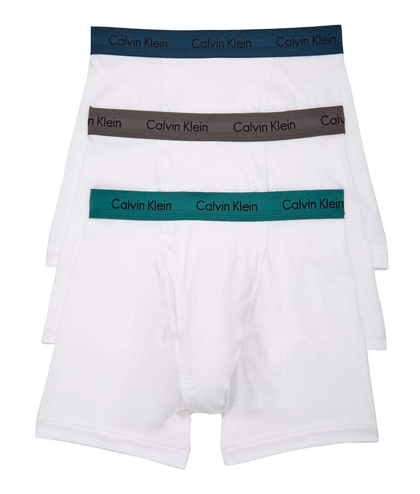 Calvin Klein Men's Cotton Stretch 3 Pack Boxer Briefs
