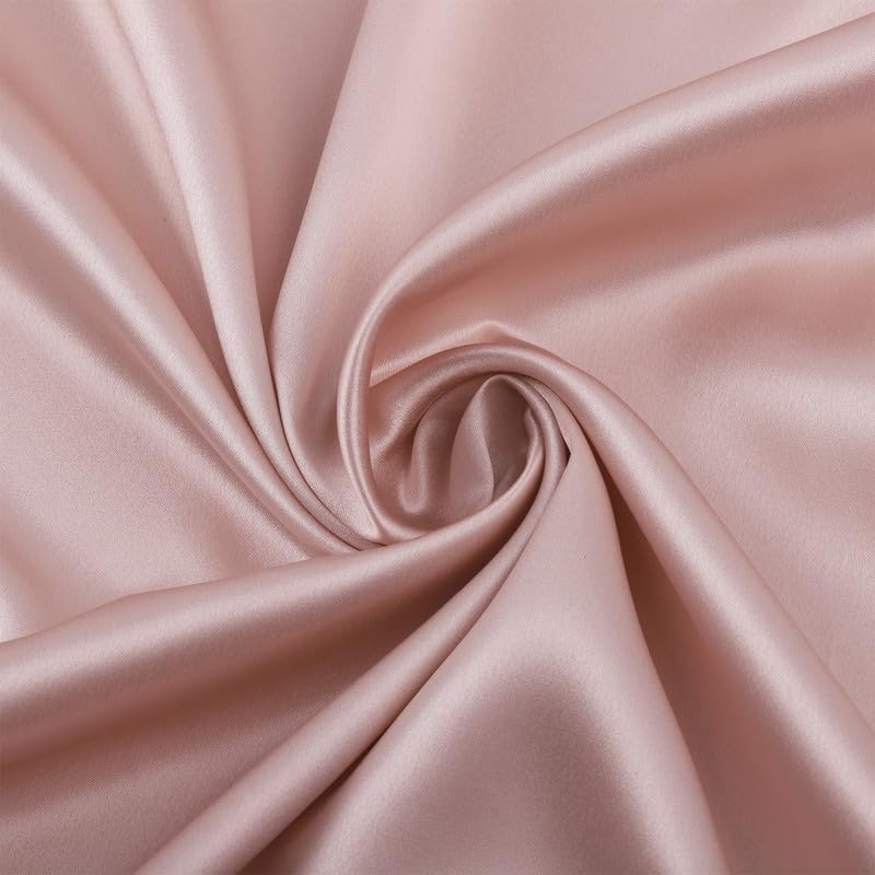 townssilk Federa su entrambi i lati 100% pura seta di gelso da 19 mm per la salute dei capelli e della pelle, federa per cuscino di dimensioni,con cerniera nascosta 1 pezzo 50x70cm dusty pink