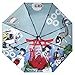 Sun &Rain Inuyasha Maid Higurashi Kagome Print Umbrella Cosplay um Unisex Anima Mini Travel Regenschirm, tragbarer Leichter kompakter Sonnenschirm mit 95% UV Schutz for -2021 Anime-Fans