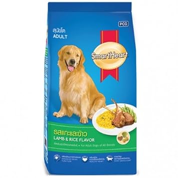 Smart Heart Adult Dog Food Dry Lamb and Rice, 3 kg