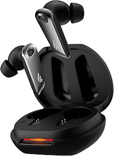 Edifier NeoBuds Pro Hi-Res ANC Noise Cancelling Wireless Earbuds with LDAC, LHDC - 6-Mics -Tap Control and APP Settings - Black