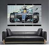 Lewis Hamilton F1 Wall Art Poster Grand Format A0 Large Print