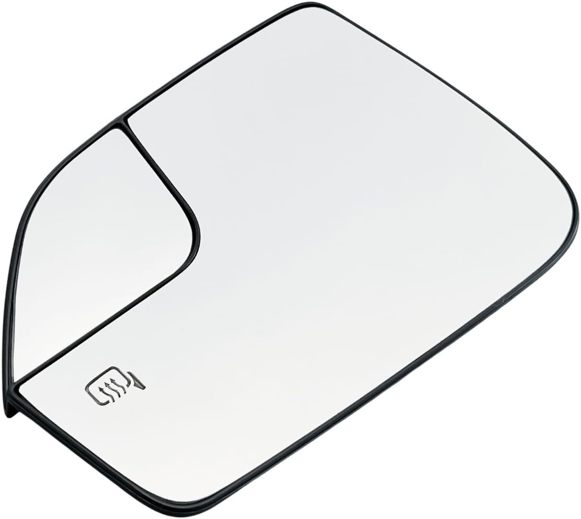 Driver Side Heated No-Blind Spot Mirror Glass Heated Without Auto Dimming Compatible with for Lincoln MKZ 2013 2014 15 16 17 18 19 2020 Left Side View Mirror Replacement Glass