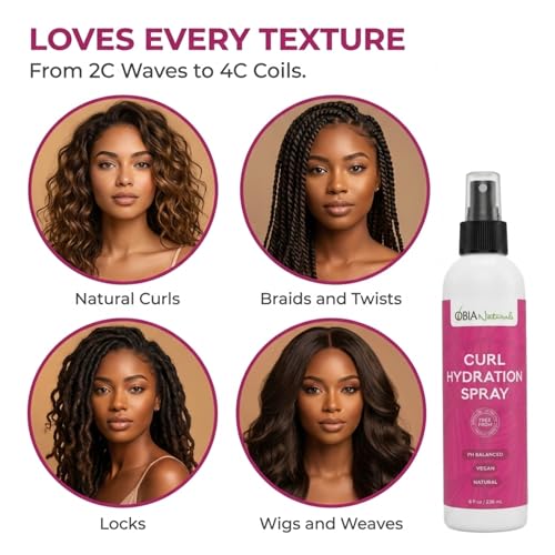OBIA Naturals Curl Hydration Spray 8 oz miniatura 6