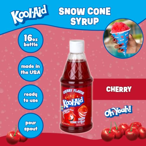 Image of Kool-Aid Cherry Snow Cone Syrup