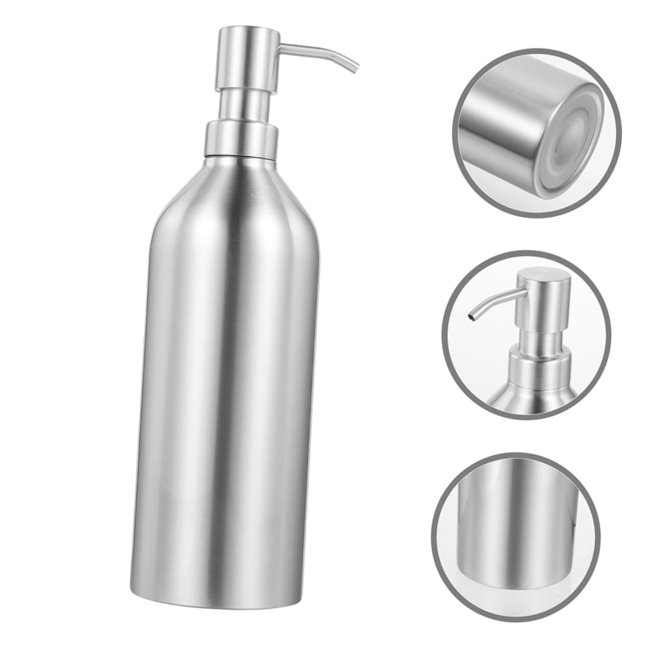 Mikikit 2stücke Seifenspender Nachfüllbare Pumpe Für Handseife Duschgel Und Shampoo Robuster Seifenspender Für Zuhause Und Hotels