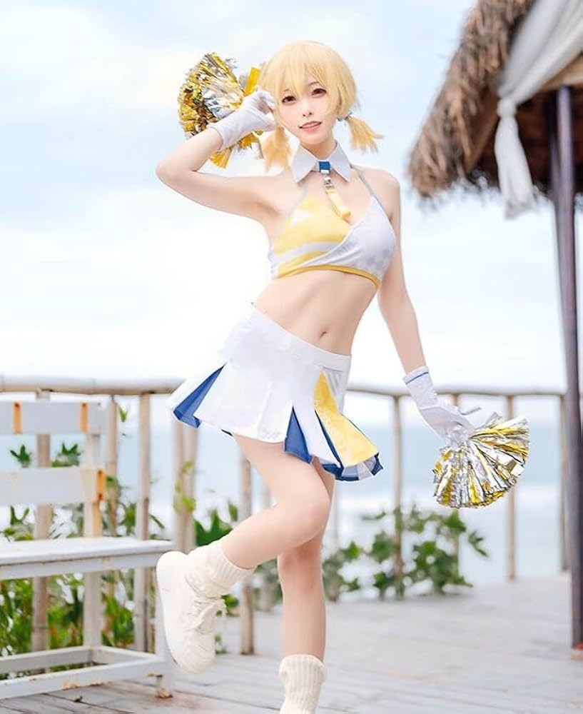 Amazon.co.jp: ブルーアーカイブ 豊見 コトリ 応援団 コスプレ