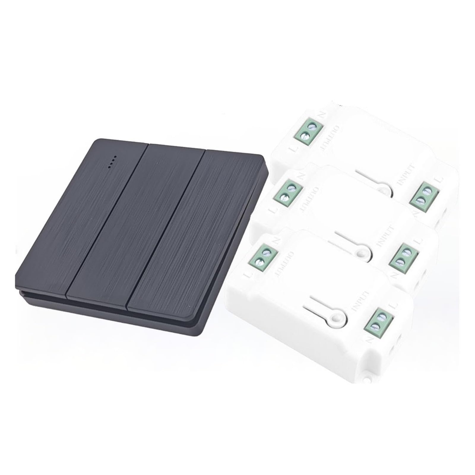 Druckknopfschalter RF-Licht-Funkfernbedienung(B 3 gang 3 Receiver)