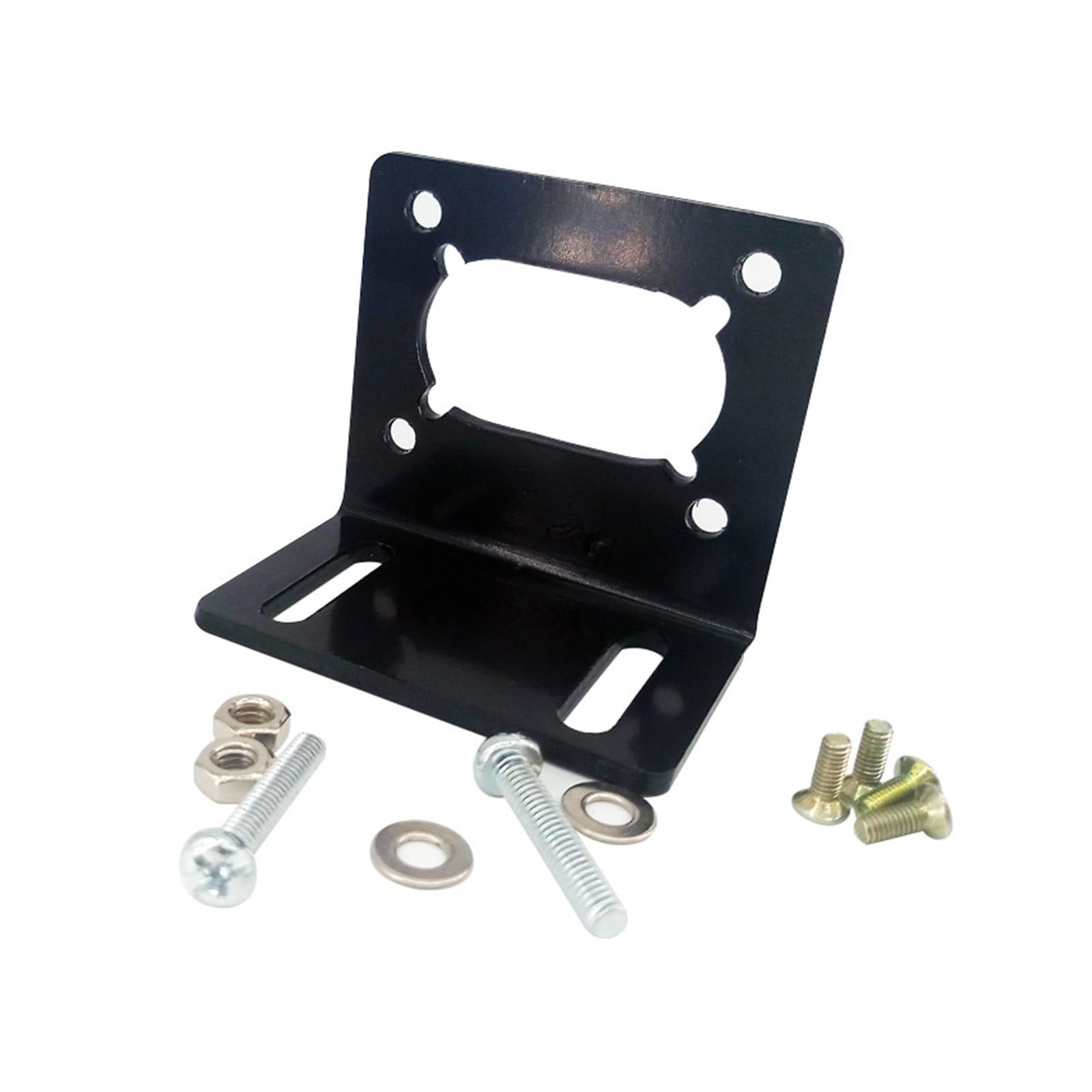 Support de Moteur JGY370 en L - Fixation Métallique avec Vis