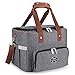 Pynhoklm 20L Kühltasche Faltbar Picknicktasche Kühltaschen Gross Isoliert Einkaufstasche Lunchtasche Thermotasche Isoliertasche Kühlbox-für Reisen/Picknick/Einkaufen
