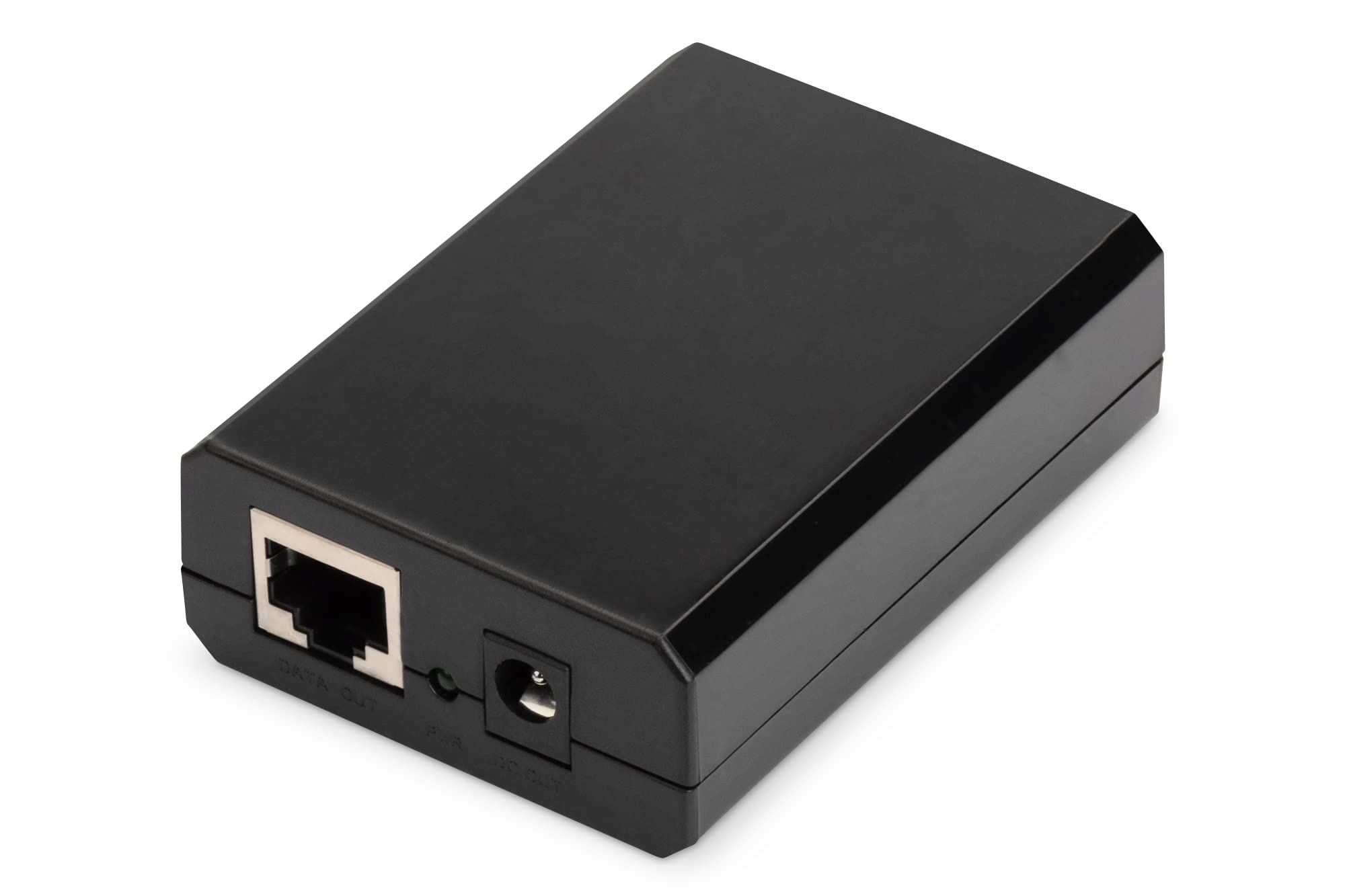 DIGITUS PoE+ Splitter - IEEE802.3at - Gigabit Ethernet - Tension de Sortie 5, 9, 12 Volt - DC 3.5mm Plug & Socket