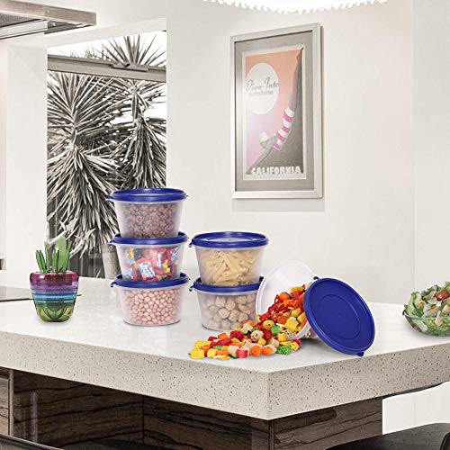 Image of Cutting EDGE Nesterware 750ml Stackable Container (Set of 6, Dark Blue)
