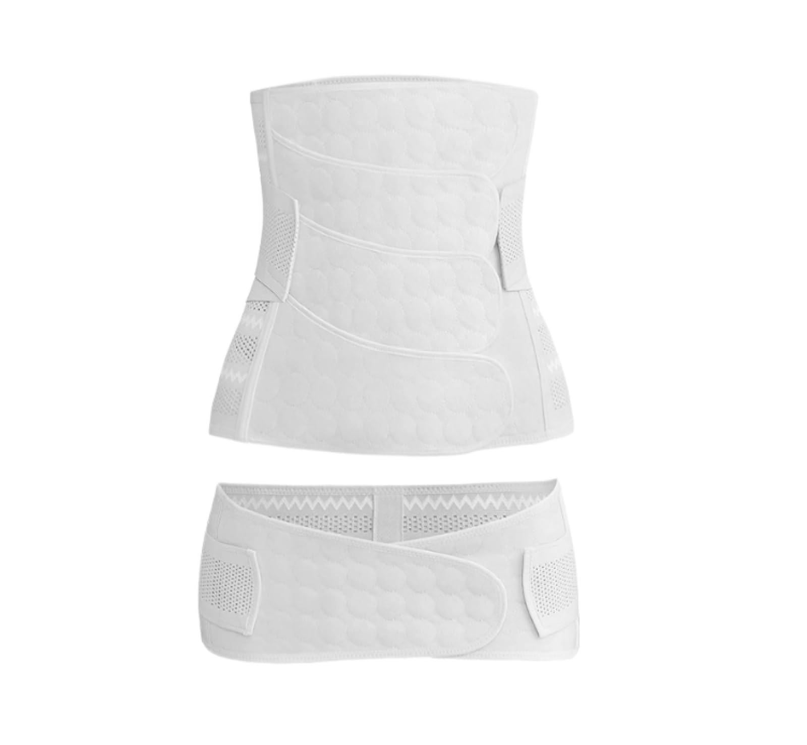 LYGBAOFUL Taillengürtel für Damen, 4er-Pack, atmungsaktives Set, Kunststoff-Taillengurt