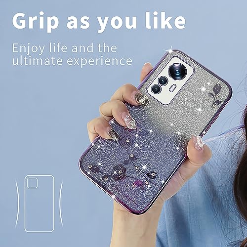 XINYEXIN Cover Glitter per Xiaomi 12T Pro
