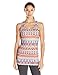 Karen Kane Women's Active Tank Tribal Hints Print