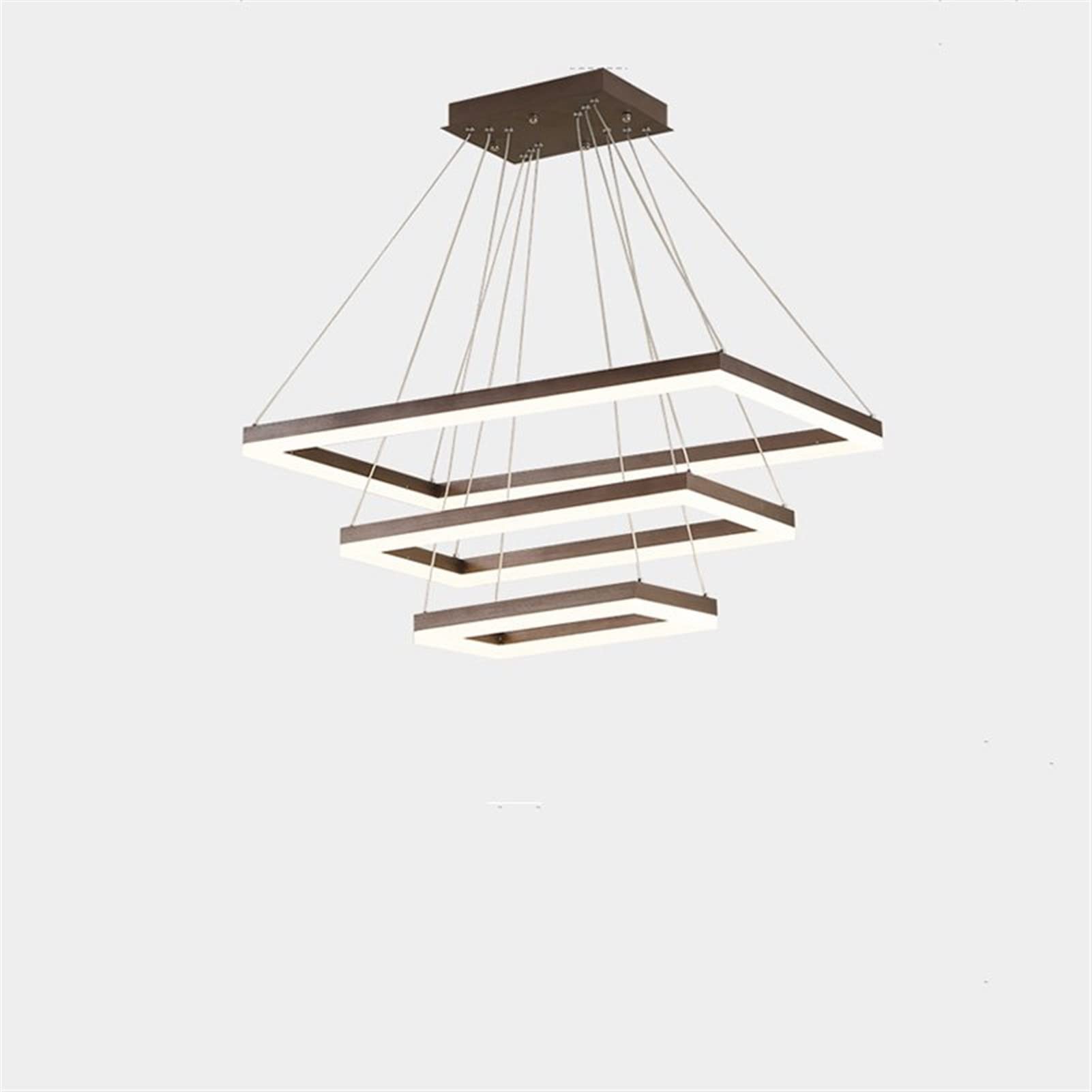 PCXEHUYP Chandelier Light Duplex Floor Staircase Villa Modern Simple Engineeleap Rotating Living Room Hall Ceiling Lamp 3-80Cm-3Co (3 80Cm)