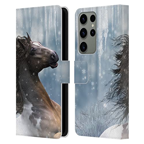 Étui chevaux Samsung S23 Ultra Head Case Designs en cuir