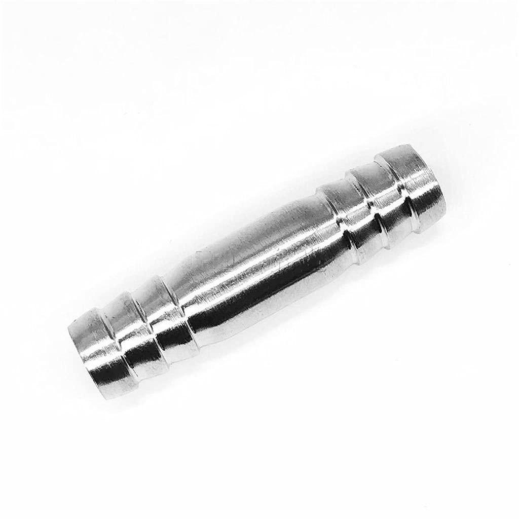 Złącze węża Złącze proste do węża, 6 8 10 12 13 14 15 16 18 19 20-88 mm, 304, ze stali nierdzewnej, do rur, wody, gazu, paliwa, 1 szt.(50mm Barb 50mmLength)