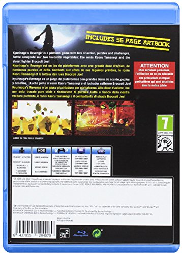 Jeu PS4 Kyurinaga's Revenge version physique combat et plateforme