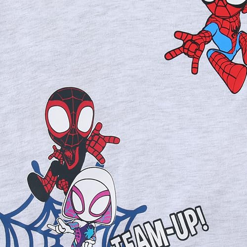 Image of Marvel Spidey and His Amazing Friends Boys Short Sleeve T-Shirt and Shorts Set for Toddlers