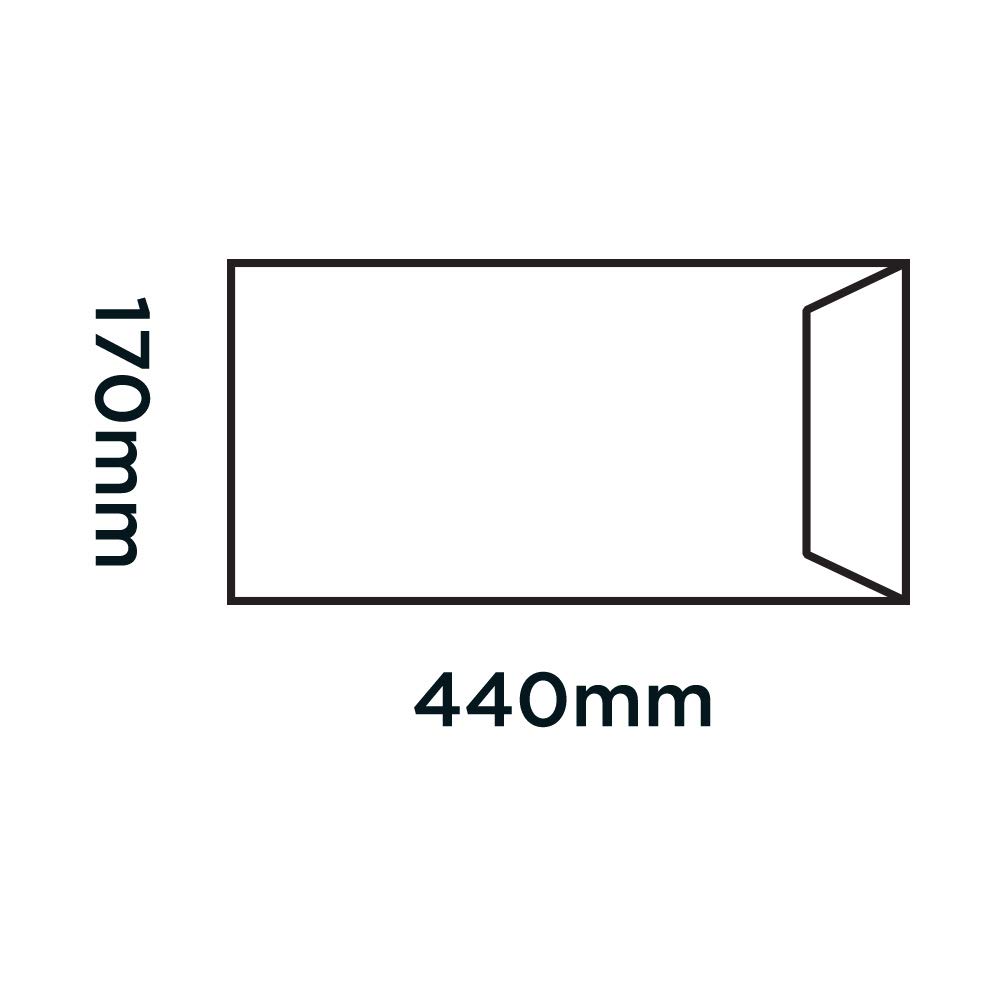 Vita Packaging 440 X 170 Mm 350 gsm Allboard Odrywane I Zamykane Ppa24-Rs Biały Karton Pakiet 100
