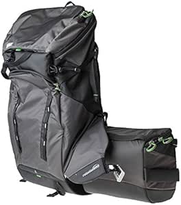 Mindshift Gear Rotation180 Horizon Charcoal Outdoor-Rucksack (Fotorucksack, Wanderrucksack) mit rotierender Hüfttasche für eine (große) DSLR- oder DSLM-Kamera und Zubehör (dunkelgrau/schwarz)