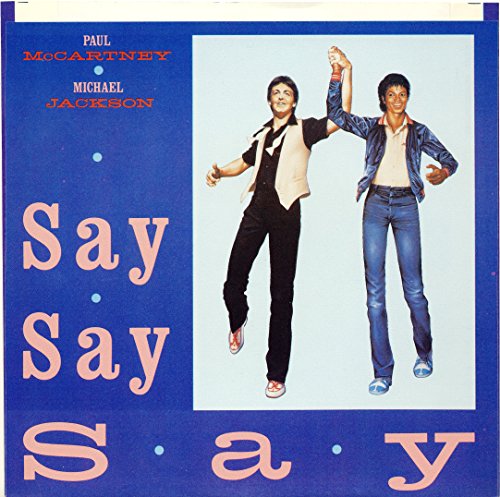 Say Say Say / Ode to a Koala Bear. 1983 7" 45 in picture sleeve