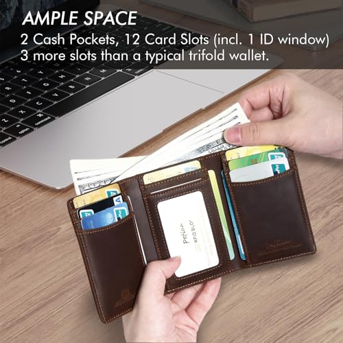 Pefiam Trifold RFID Wallet