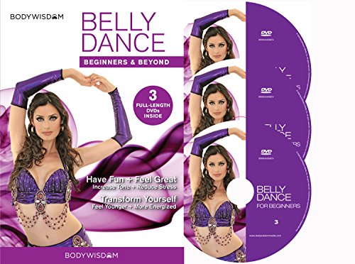 Bodywisdom B0788XVV6X Belly Dance For Beginners Dvd Deluxe Video Set: Learn To Belly Dance cover