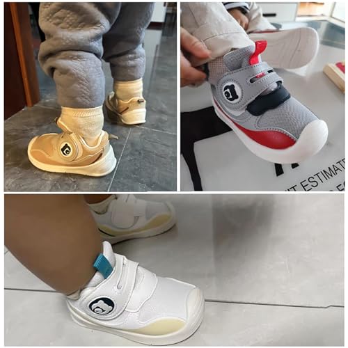SOFMUO Baby Shoes Trainers Infant Girls Boys Breathable Outdoor Sneakers Toddler First Walkers Little Kids Tennis Walking Shoe 1-4 Years4