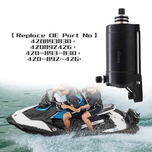 KARSEE Starter Motor 420893830 Repuesto para Sea-Doo Spark 2 Ace 900 Spark TRIXX| GTI/GTR/GTS 90 Ace 900| para Can-Am Maverick X3 Turbo/Max Turbo 900| Ryker 600 ACE/900 ACE 420892426 miniatura 3
