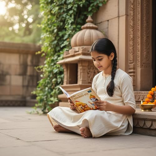 Image of My First Bhagavad Gita Board Book for Kids | Simple illustrated Bhagavad Gita in Hindi, Sanskrit and English for Daily Living - Ages 3+ Years
