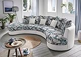 wohnzimmer couch grau wandfarbe Das Nierensofa verfügt über eine leicht abgerundete Form. Es kann somit individuell in dem Wohnraum platziert werden. Auf der linken Seite verfügt das Sofa über eine Ottomane.