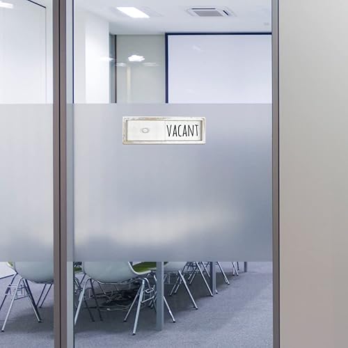 Miniatura 2 de WOJOGO Letrero de privacidad ocupado vacante letrero de puerta de privacidad para el hogar oficina baño sala de conferencias baño indicador de