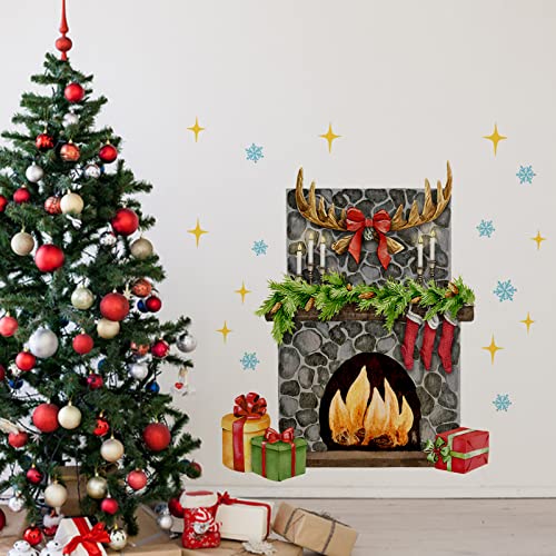 Vinilos decorativos Mfault Pink Christmas 35x12 in miniatura 3