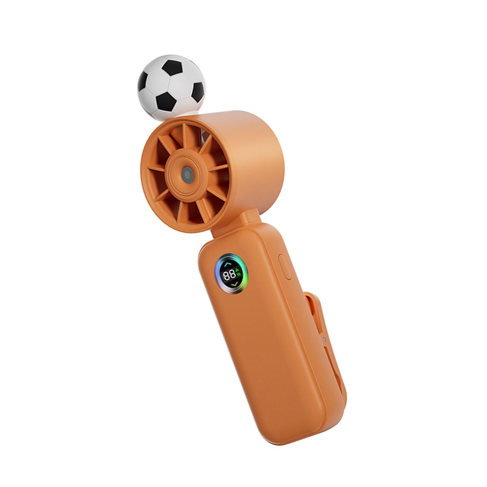 PANGBOER Portable Handheld Quiet Mists Fan Rechargeable Powerful Personally Cooling Tool for Outdoor Camping Traveling High Speed Small
