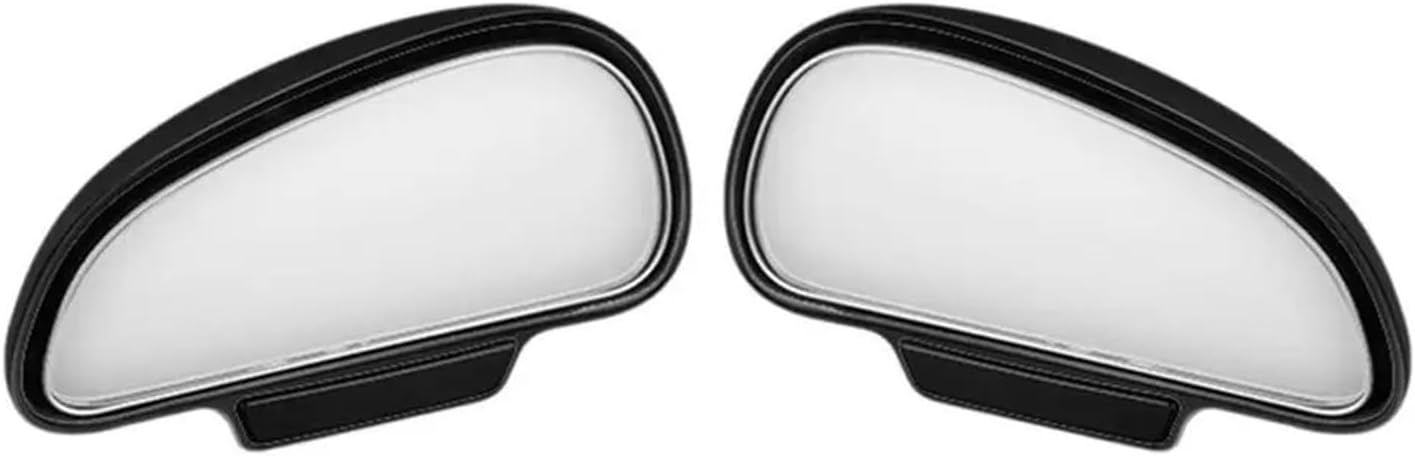 Adjustable Blind Spot Reversing Mirror - Curved Glass Wide View Rearview Auxiliary Mirror for Enhanced Parking(B)