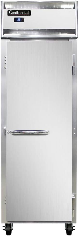 Continental Refrigerator 1R Single Section Reach in Refrigerator