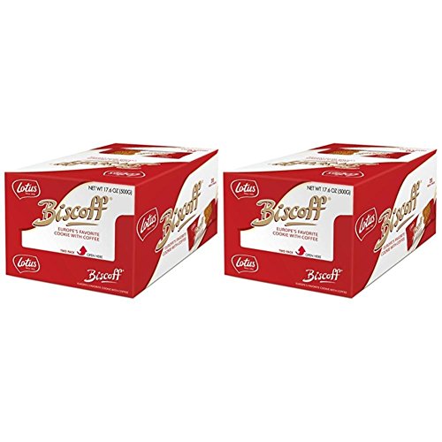 Biscoff Cookies Extra Large Caddy Twin Pack (Pack of 2) (80 Cookies / 35.2 oz Total)