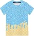 Boys Shirts Size 7 8 Ice Cream T Shirt for Boy Girls Graphic Novelty Kids Baseball Shirts Blue Tee Top